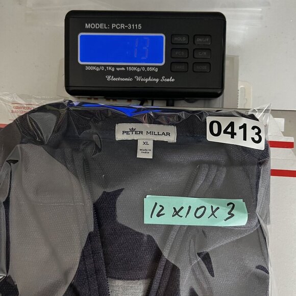 Peter Millar XL Mens Interlock Ottoman Quarter Zip Pullover banded cuffs and hem - Picture 15 of 16